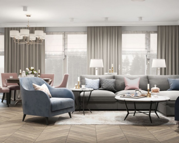 Przytulne mieszkanie z motywem kwiatów